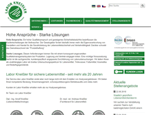 Tablet Screenshot of labor-kneissler.de